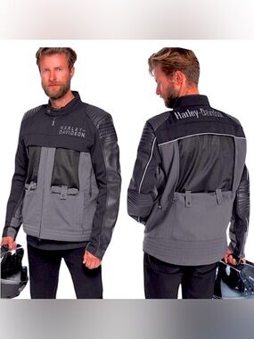 NWT Harley-Davidson leather Jacket Sheridan Switchback Lite l2XL